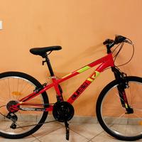 Bici mtb 24" Aurelia ammortizzata PARI AL NUOVO 