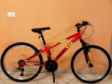 Bici mtb 24" Aurelia ammortizzata PARI AL NUOVO 