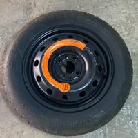 Ruotino Fiat panda 2014 + vasca attrezzi + triango