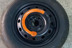 Ruotino Fiat panda 2014 + vasca attrezzi + triango