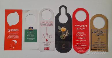 Collezione  " Non Disturbare " Hotel .
