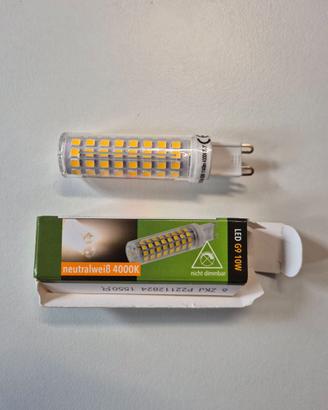 Lampadina LED G9 10W bianco naturale