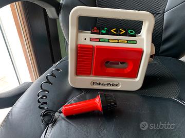 Registratore Fisher Price  3808 funzionante