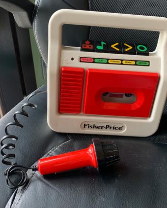 Registratore Fisher Price  3808 funzionante