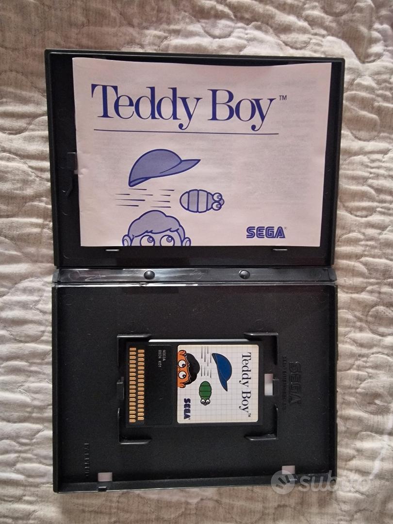 Teddy Boy – Carte Sega Master System (SEGA, Boîte Et Manuel Inclus, Très Bon état)