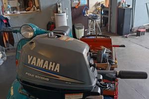 Motore fuoribordo Yamaha 2'5 hp  4 tempi