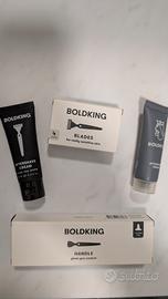 Rasoio Boldking + 3 Lamette + Aftershave