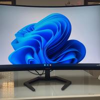 Schermo Philips curvo 31.5pollici