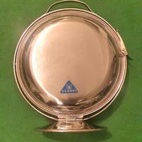 Alessi Alfra alzatina a tre piatti vintage acciaio