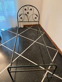 letto in ferro battuto