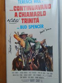 Locandina autografata "Continuavano a chiamarlo Tr