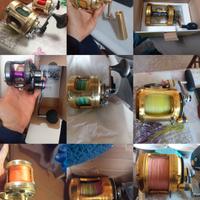 mulinelli pesca elettrici drifting traino col vivo