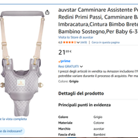 Redini primi passi bimbo