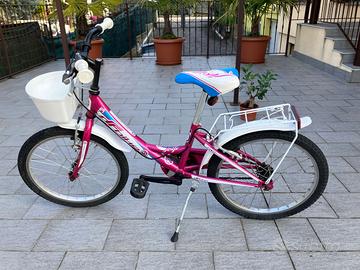 Bici da bambina 6-10 anni, alteza sella massima 75