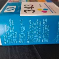 Cartucce  HP 343 colore 2 confezioni imballate