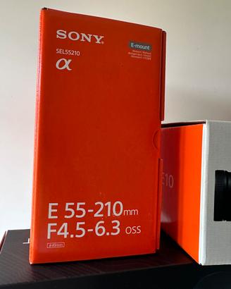 Sony sel55210 e mount