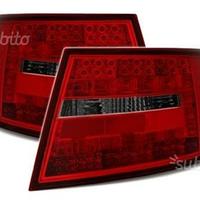 Fari posteriori led audi a6 4f berlina rosso