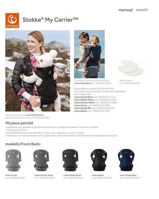 Stokke MyCarrier marsupio ergonomico porta -bebè
