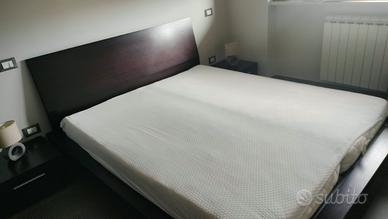 Letto comò e comodini Jesse wenge
