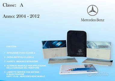 Custodia e Manuali d'uso Mercedes classe A 2004-12