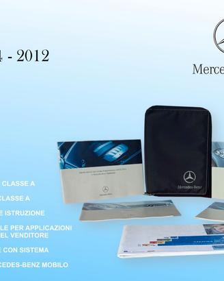 Custodia e Manuali d'uso Mercedes classe A 2004-12