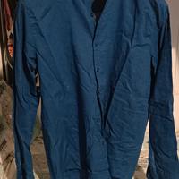 5 camicie lino uomo ragazzo misura M e L