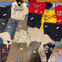 Stock abbigliamento invernale bambino