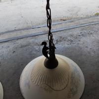 Lampadario a sospensione con catena p