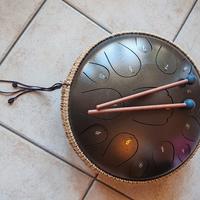 Strumento percussione, Steel Tongue Drum, Tamburo 