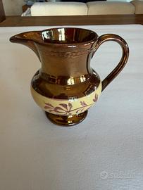 Piccola Brocca Antica "Copper Lustre" Vittoriana