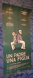 UN PADRE UNA FIGLIA Locandina Film 33x70 Poster Or