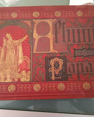 Libro dei Papi Casa editrice La Aurora 1885 Barcel
