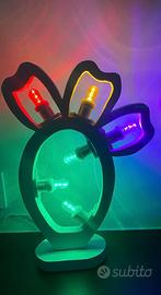 Lampada a forma di cactus