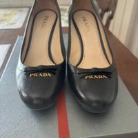 Ballerine Prada con tacco tg 37,5
