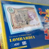 Puzzle filatelico regione Lombardia 400 pezzi
