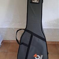 custodia rigida per chitarra bespeco foam110ag