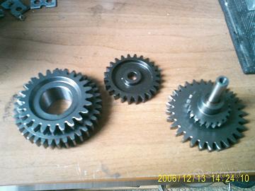 ingranaggi nuovi cc65o e 750cc moto