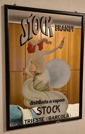 Specchio pubblicitario con immagine vintage