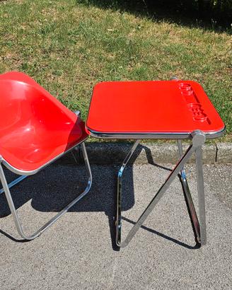 Tavolo Platone + Sedia Plona Originali Castel