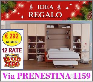 Letto a Scomparsa 2 piazze_12 rate €292 TASSO ZERO