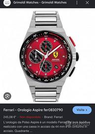 Ferrari aspair cronografo
