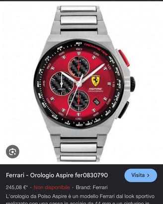 Ferrari aspair cronografo