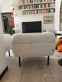 Poltrona Arflex Pecorelle in tessuto Denver con ga