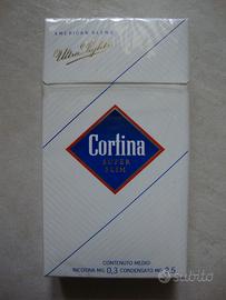 Pacchetto sigarette vintage 1986 integro