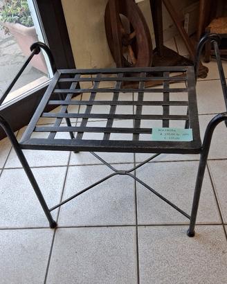 Poltroncina ferro battuto