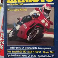 rivista LA MOTO numero 12 anno 1990