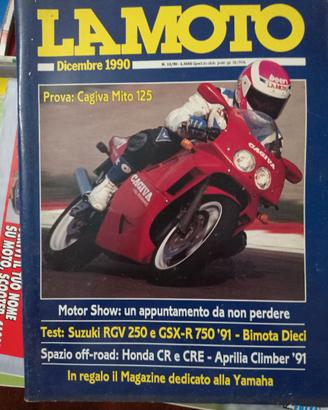 rivista LA MOTO numero 12 anno 1990