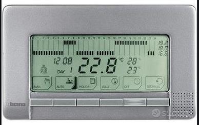 Bticino nt4450 light tech cronotermostato da paret