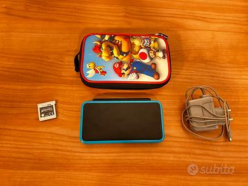 New Nintendo 2DS Xl con custodia e gioco