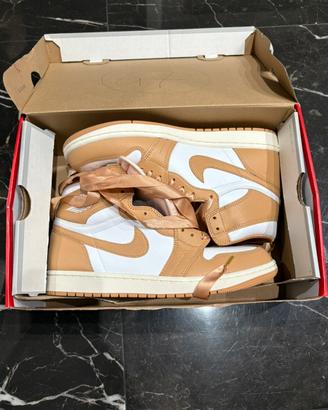 🔥 Air Jordan 1 Mid Beige / White 🔥